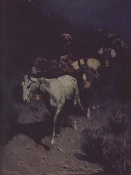 Frederic Remington The Bell Mare (mk43) Sweden oil painting art